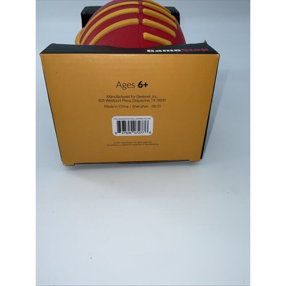 GameStop EA Sports Red and Yellow Football Exclusive Kansas City Chiefs - Picture 6 of 6